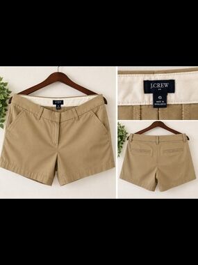J. Crew Tan Chino Bermuda Shorts